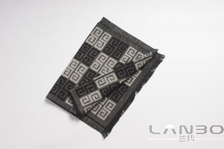 兰博真丝拉毛围巾