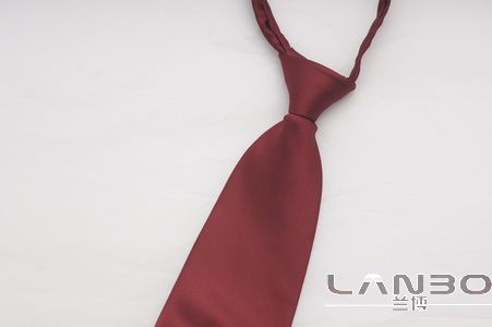 兰博涤纶提花方便领带-税务局定制版